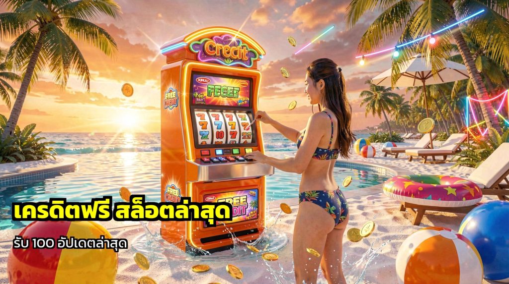 เครดิตฟรี สล็อตล่าสุด