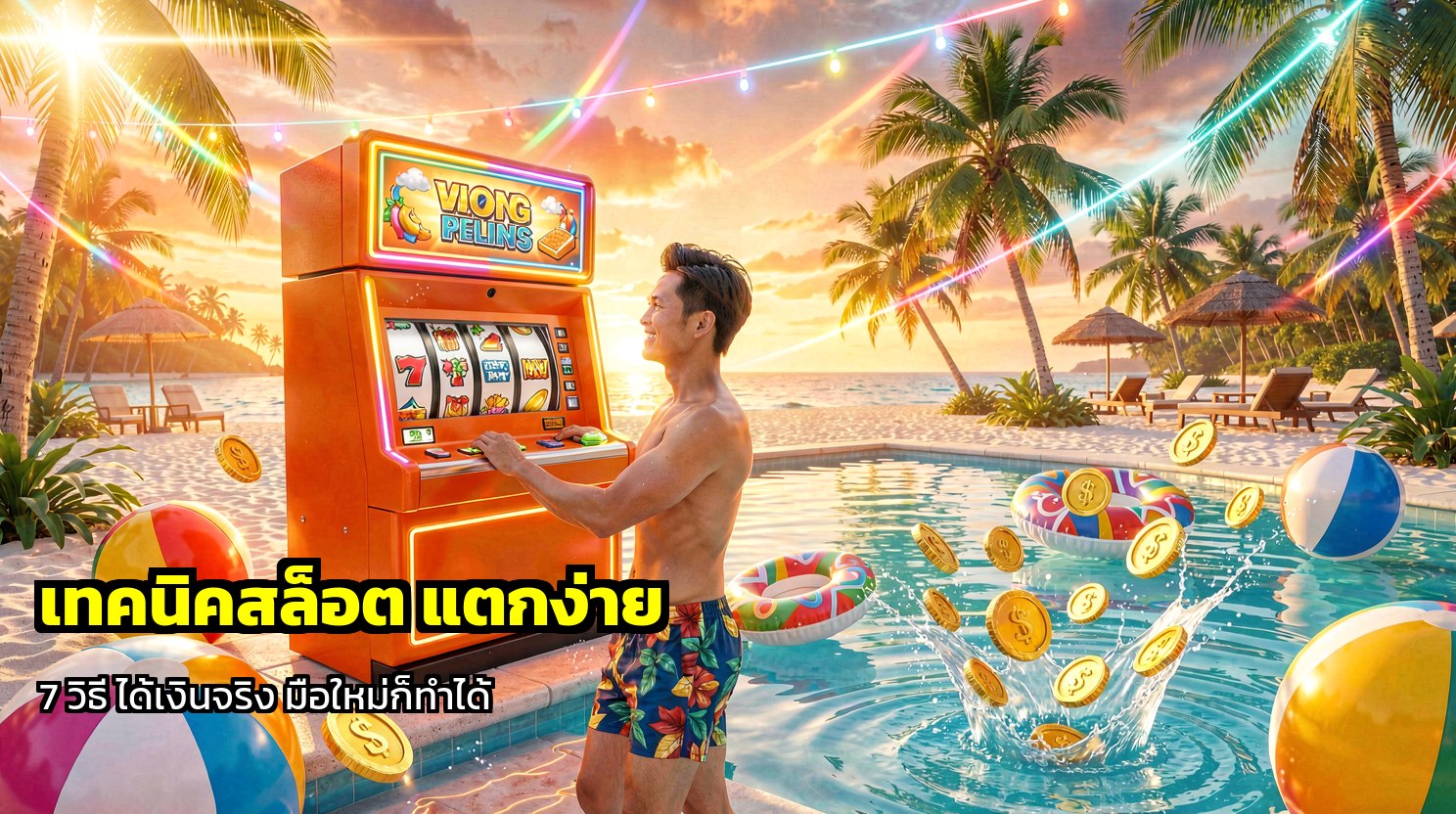 เทคนิคสล็อต แตกง่าย